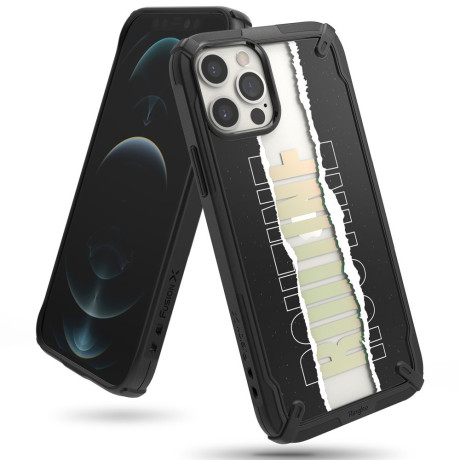 Оригинальный чехол Ringke Fusion X Design durable на iPhone 12 Pro Max - Routine