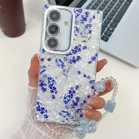 Протиударний чохол Flowers and Plants Series  для Samsung Galaxy A36 5G - Blue Flower