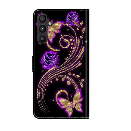 Чохол-книжка Crystal 3D Shockproof Protective Leather Samsung Galaxy A15 - Butterfly