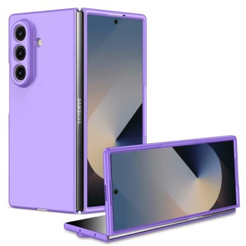 Противоударный чехол Armor Series на Samsung Galaxy Fold 7 5G - фиолетовый