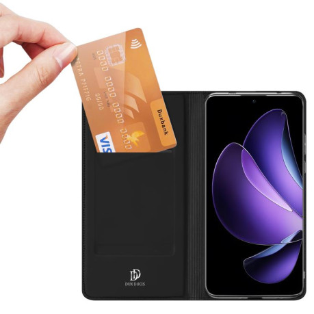 Чехол-книжка DUX DUCIS Skin Pro Series на OPPO Reno13 F/Reno13 FS - черный
