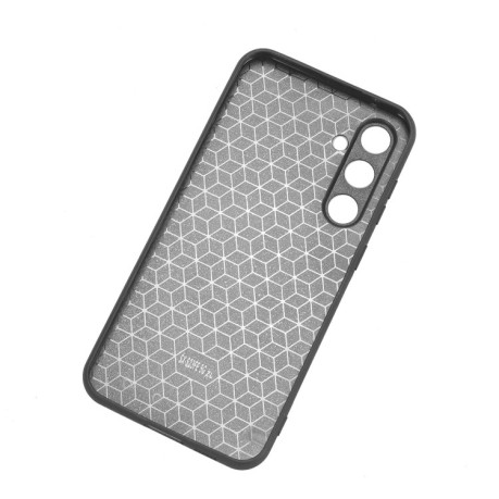 Противоударный чехол Wristband Leather Back для Samsung Galaxy S23 FE 5G - красный