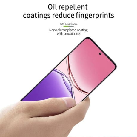 Защитное стекло MOFI 9H 3D Full Screen на OPPO A5 Pro 4G / 5G Global - черное