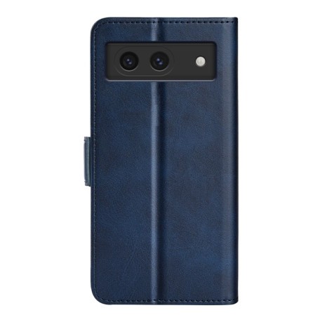 Чехол-книжка Dual-side Magnetic Buckle для Google Pixel 8a - синий