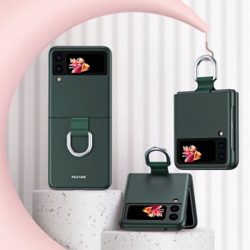 Протиударний чохол Skin Feel Folding Samsung Galaxy Z Flip3 5G - зелений