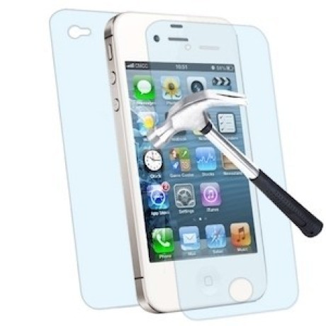 Протиударна захисна плівка BUFF Anti-shock на передню та задню частину для iPhone 5 5S