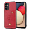 Противоударный чехол Double Buckle для Samsung Galaxy A55 5G Global - красный
