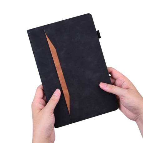 Чехол-книжка Splicing Series на Xiaomi Redmi Pad 2 Pro / Pro 12.1 — чёрный