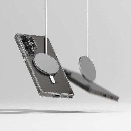 Оригинальный чехол Ringke Fusion MagSafe для Samsung Galaxy S25 Ultra - Clear