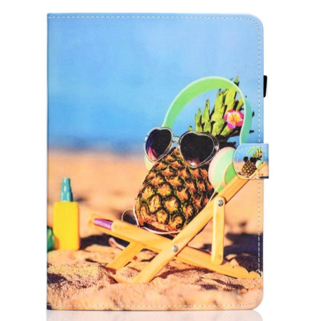 Чохол-книжка Colored Drawing Stitching на iPad Air 10.9 2022/2020 - Pineapple