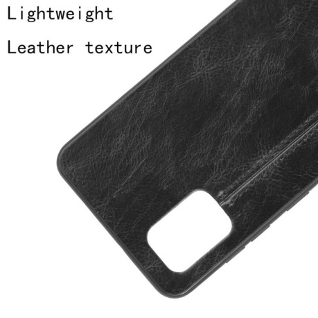 Ударозащитный чехол Sewing Cow Pattern на Samsung Galaxy A31 - черный