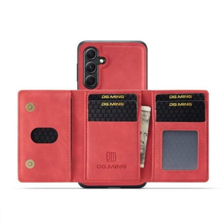 Противоударный чехол DG.MING M2 Series для Samsung Galaxy S23 FE 5G - красный