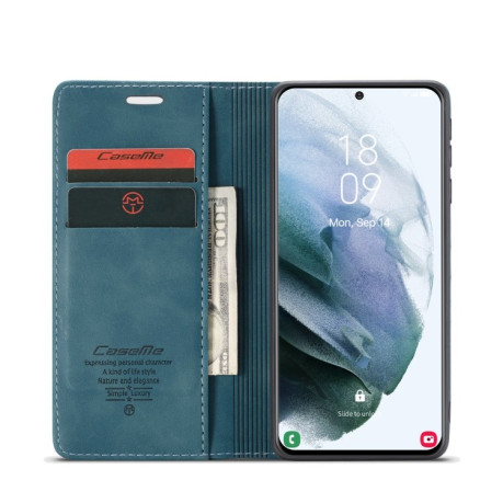 Чехол-книжка CaseMe-013 Multifunctional на Samsung Galaxy S21 - зеленый