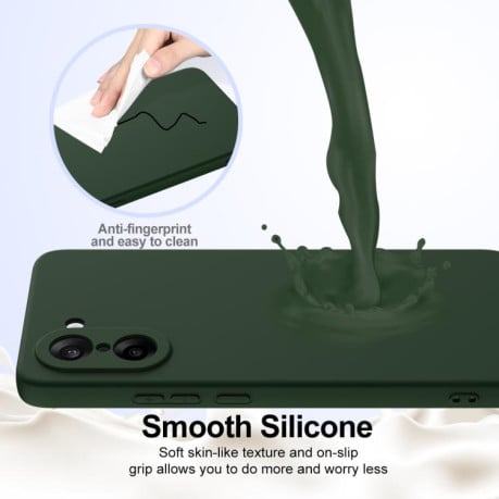 Силіконовий чохол Shockproof Silicone з Magsafe на OnePlus Nord CE5 - зелений