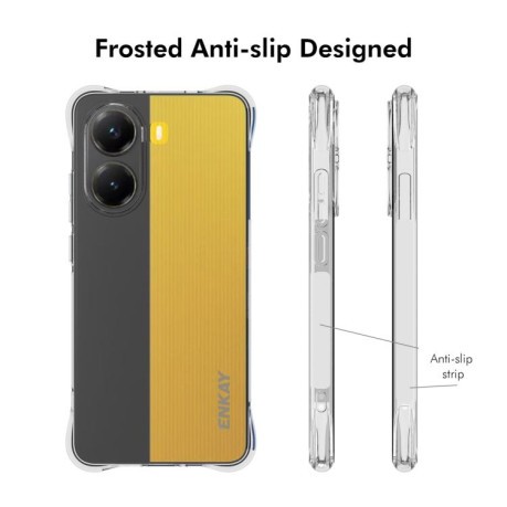 Противоударный чехол ENKAY Clear для Xiaomi Poco X7 Pro 5G