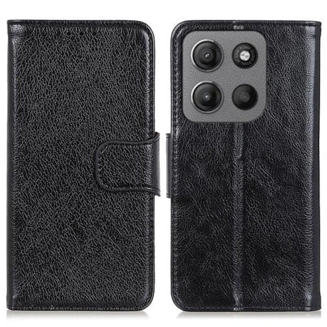Чохол-книжка Mirren Crazy Horse Motorola Moto G15 4G / G05 - чорний