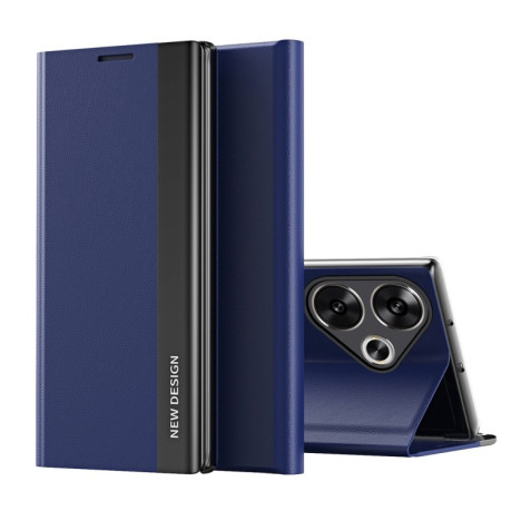 Чохол-книжка Electroplated Ultra-Thin для Xiaomi Poco F6 - синій