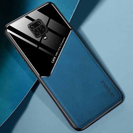 Противоударный чехол Organic Glass для Xiaomi Redmi Note 9s - синий