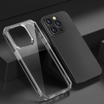 Протиударний чохол Four-corner Airbag для iPhone 14 Pro Max - білий