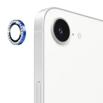 Защитное стекло на камеру ENKAY AR Anti-reflection Camera Lens для iPhone 16e - синее