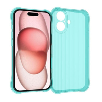 Протиударний чохол Water Ripple Fine Hole для iPhone 16 Plus - блакитний