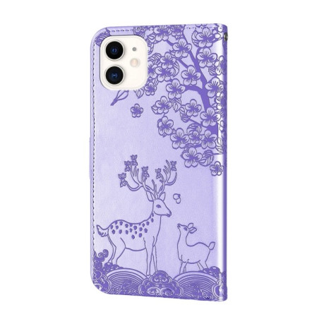 Чехол-книжка Sika Deer для iPhone 13 Pro - фиолетовый