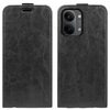 For Redmi Turbo 5 Max / Poco X8 Pro Max R64 Texture Single Vertical Flip Leather Phone Case(Black)