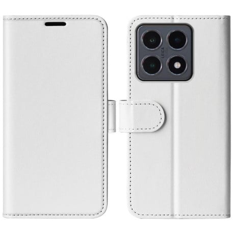 Чехол-книжка R64 Texture Single на Xiaomi 15T - белый