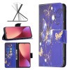 Чохол-книжка Colored Drawing Series на Xiaomi Mi 12 - Purple Butterfly