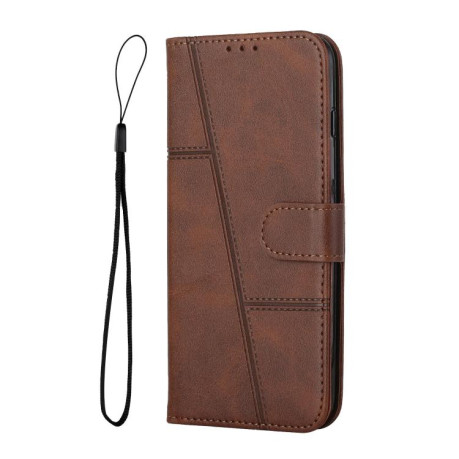Чохол-книжка Stitching Calf Texture для Infinix Note 50 4G / 50 Pro 4G - коричневий