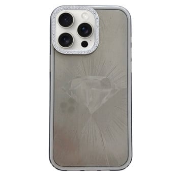 Чохол Diamond Texture для iPhone 16 Pro Max - чорний