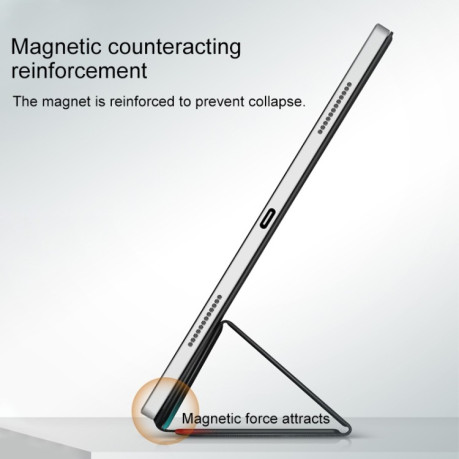 Магнітний Чохол-книжка WIWU Magnetic 3-folding на iPad Pro 11 2021/2020/2018/Air 2020 - чорний