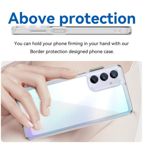 Протиударний чохол Colorful Acrylic Series для Samsung Galaxy M54 5G - прозрачный