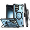 Протиударний чохол Armor Series MagSafe для Samsung Galaxy S23 Ultra 5G - синій