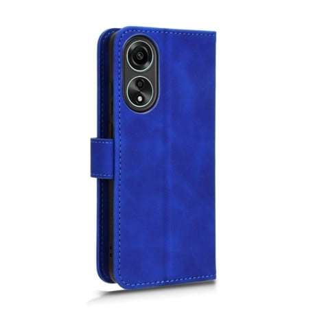 Чехол-книжка Skin Feel Magnetic для OPPO A78 4G - синий