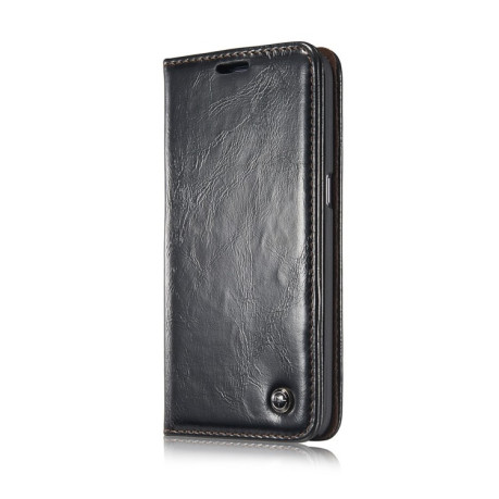 Кожаный чехол-книжка CaseMe 003 Series на Galaxy S7 Edge - черный
