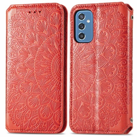 Чохол-книжка Blooming Mandala для Samsung Galaxy M52 5G - червоний