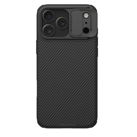 Чехол NILLKIN CamShield Pro Magnetic со шторкой для камеры на iPhone 17 Pro Max - черный