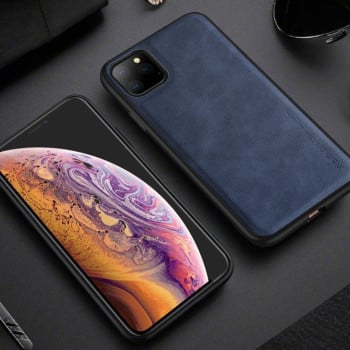 Ультратонкий чехол X-level Earl III Series Leather Texture All-inclusive на  iPhone 11 Pro Max -синий