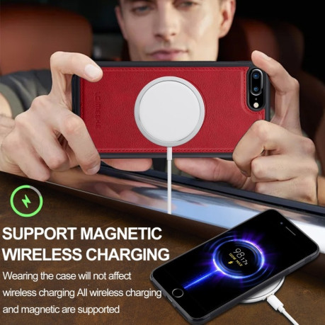 Чохол LCIMEEKE Magsafe на iPhone 16e - червоний