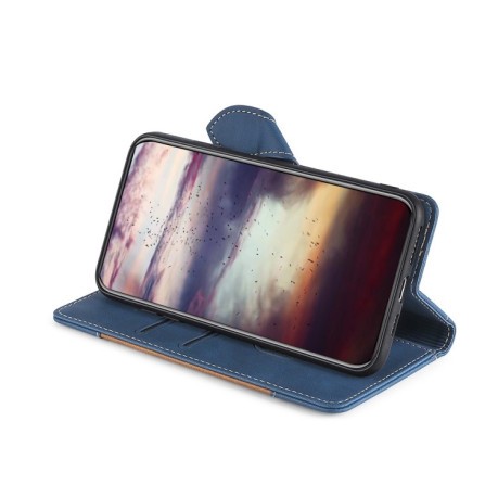 Чехол-книжка Stitching Skin Feel для OnePlus Nord 2T - синий