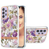 Протиударний чохол Ring IMD Flowers Samsung Galaxy A73 5G - Purple Peony