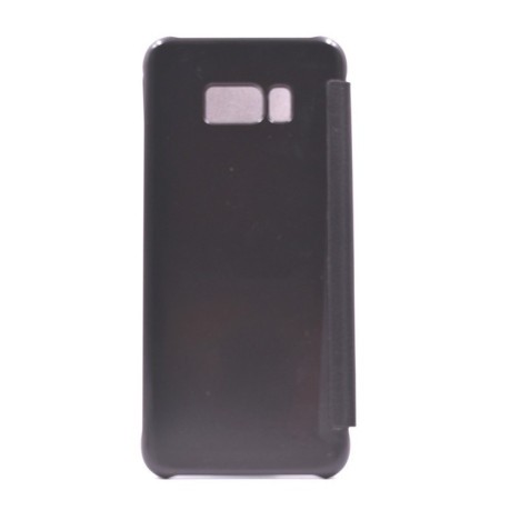 Чехол- книжка полупрозрачная для Samsung Galaxy S8 plus / G9550 -черный