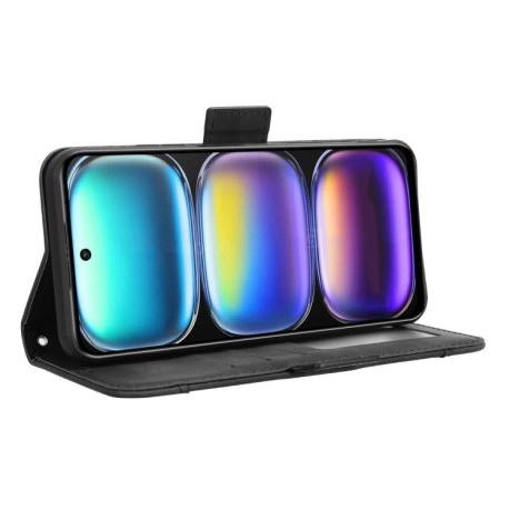 Чехол-книжка Skin Feel Calf на Infinix Hot 50 4G - черный