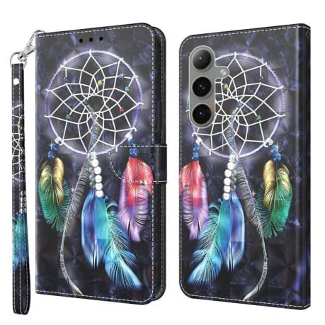 Чохол-книжка 3D Painting для Samsung Galaxy S24 FE 5G - Dreamcatcher