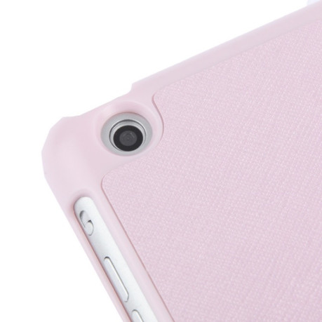 Чехол 3-fold Smart Cover розовый для iPad mini 3/ 2/ 1