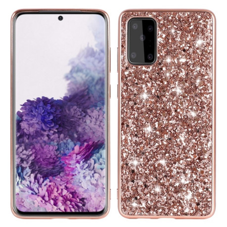 Ударозахисний чохол Glittery Powder Samsung Galaxy Note 10 Lite - рожеве золото