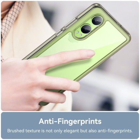 Протиударний чохол Colorful Acrylic Series для OnePlus Nord CE4 Lite - сірий
