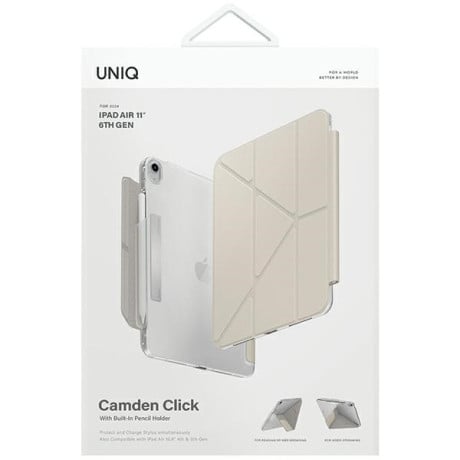 Оригінальний чохол UNIQ Camden Click на iPad Air 11 2024 - Begue