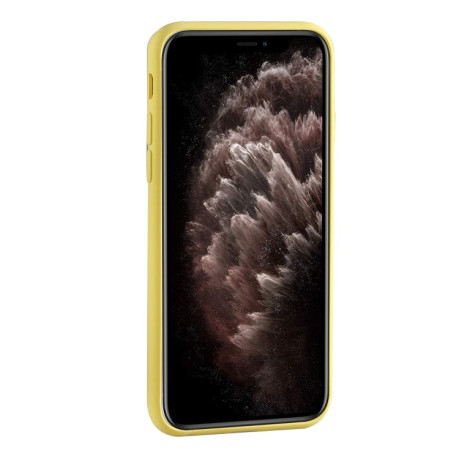 Чехол Sliding Camera на iPhone 12/12 Pro - желтый